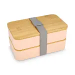 Lunchbox Bento R-PP & Bamboe, pastel rose — productfoto 3