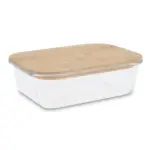 Lunchbox glas met bamboe deksel — productfoto 2