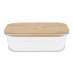 Lunchbox glas met bamboe deksel — productfoto 3