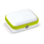 Broodtrommel Fresh 1000ml, wit / lichtgroen