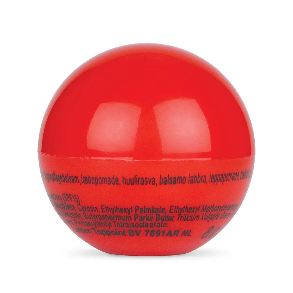 Lipbalsem bal rood - Hidalgo-werbeartikel Lipbalsem bal, rood