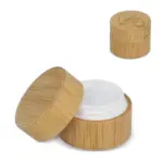 Lippenbalsem rond bamboe - Hidalgo-werbeartikel Lippenbalsem rond bamboe