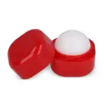 Kubieke lippenbalsem gerecycled ABS, rood