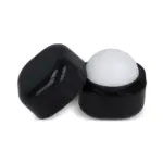 Kubieke lippenbalsem gerecycled ABS, zwart