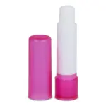 Klassieke lippenbalsemstick gerecycled materiaal, ecru / roze