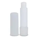 Klassieke lippenbalsemstick gerecycled materiaal, ecru / wit