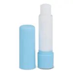 Klassieke lippenbalsemstick gerecycled materiaal, lichtblauw