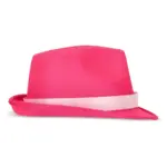 Polyester hoed met band — productfoto 10