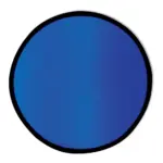 Frisbee vouwbaar, blauw