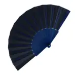 Waaier plastic polyester donkerblauw - Hidalgo Waaier plastic & polyester, donkerblauw