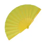 Waaier plastic polyester geel - Hidalgo Waaier plastic & polyester, geel