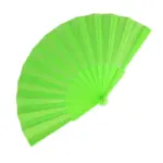 Waaier plastic polyester lichtgroen - Hidalgo Waaier plastic & polyester, lichtgroen