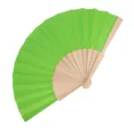 Waaier hout & R-PET, lichtgroen