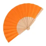 Waaier hout & R-PET, oranje