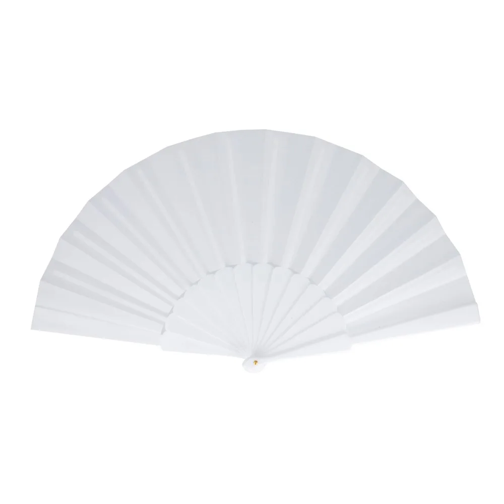 Waaier plastic polyester productfoto 2 - Hidalgo-werbeartikel Waaier plastic & polyester — productfoto 2