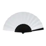Waaier plastic polyester productfoto 3 - Hidalgo-werbeartikel Waaier plastic & polyester — productfoto 3