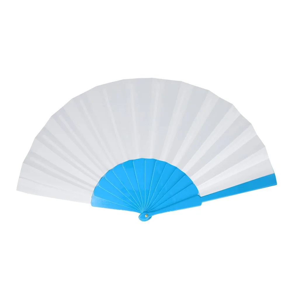 Waaier plastic polyester productfoto 5 - Hidalgo-werbeartikel Waaier plastic & polyester — productfoto 5