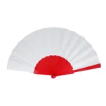 Waaier plastic polyester productfoto 6 - Hidalgo-werbeartikel Waaier plastic & polyester — productfoto 6
