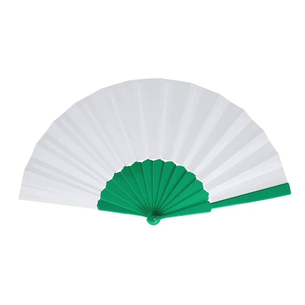 Waaier plastic polyester productfoto 8 - Hidalgo-werbeartikel Waaier plastic & polyester — productfoto 8
