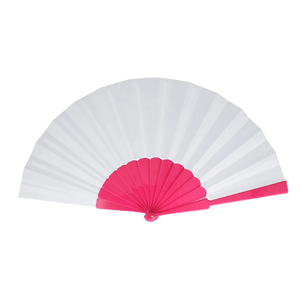 Waaier plastic polyester productfoto 11 - Hidalgo-werbeartikel Waaier plastic & polyester — productfoto 11