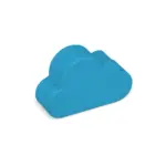 Anti-stress wolk, lichtblauw