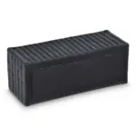 Anti-stress container zwart - Hidalgo-werbeartikel Anti-stress container, zwart