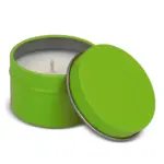 Dhyana plantaardige geurkaars in gerecycled blik — productfoto 17