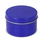 Kirtan plantaardige geurkaars in groot gerecycled blik blauw - Hidalgo Kirtan plantaardige geurkaars in groot gerecycled blik, blauw