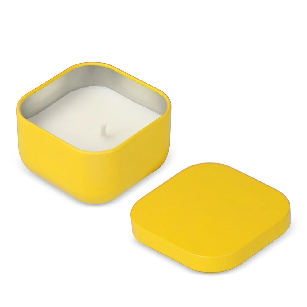 Ananda plantaardige geurkaars in gerecycled blik productfoto 9 - Hidalgo Ananda plantaardige geurkaars in gerecycled blik — productfoto 9
