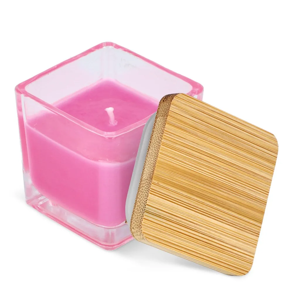Chakra plantaardige kaars in glazen houder productfoto 4 - Hidalgo-werbeartikel Chakra plantaardige kaars in glazen houder — productfoto 4