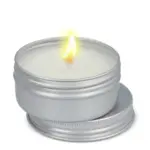 Citronella insectenwerende plantaardige kaars in gerecycled blik — productfoto 3