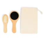 Schima superba hout Borstel & Spiegel set — productfoto 3