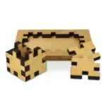 Houten kubus puzzel — productfoto 4