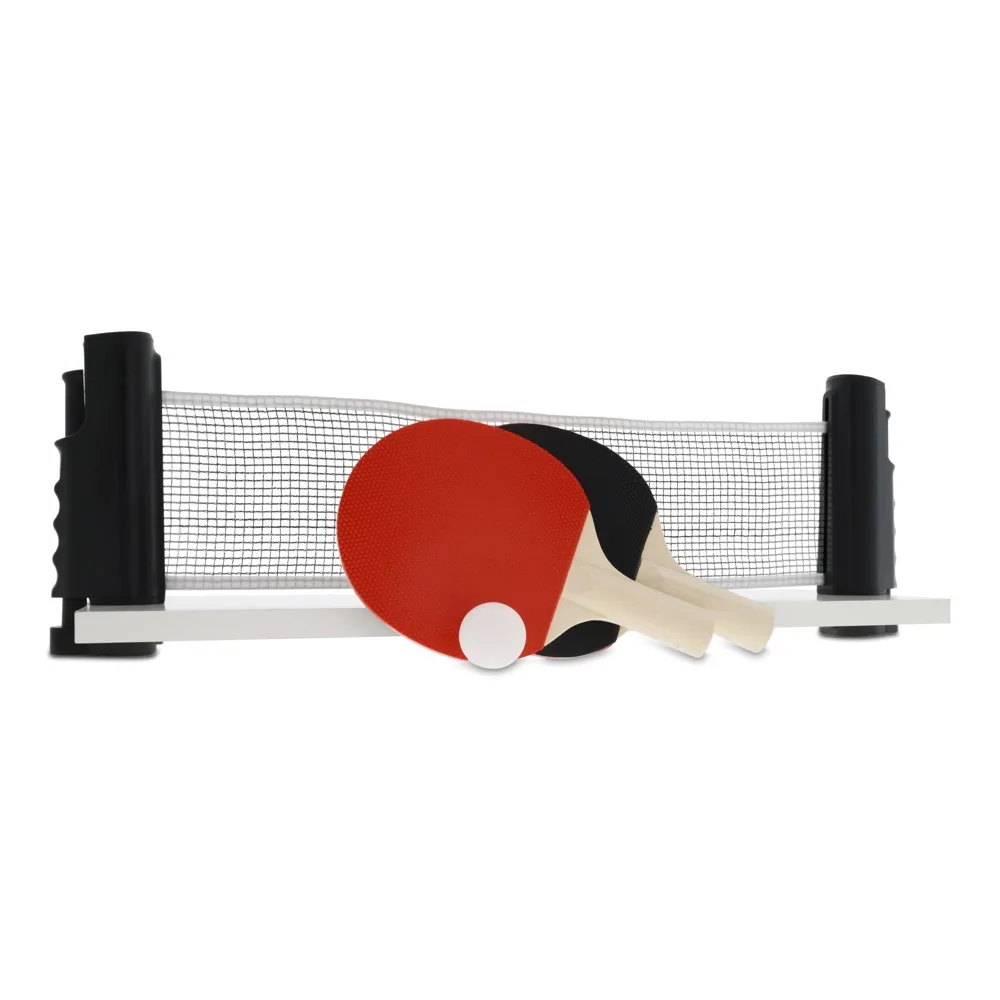 Tafeltennis set voor de gewone tafel productfoto 7 - Hidalgo Tischtennis-Set Bedrucken Ausziehbar Mobil für jeden Tisch — Produktfoto 7