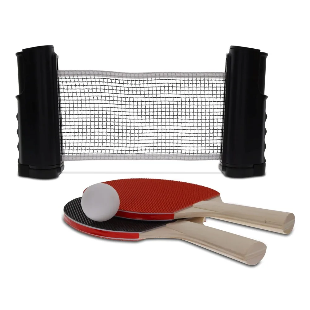 Tafeltennis set voor de gewone tafel zwart - Hidalgo Tafeltennis set voor de 'gewone' tafel, zwart