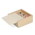 Tic Tac Toe houten in doos — productfoto 2