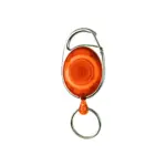 Kaarthouder robuust, ecru / oranje