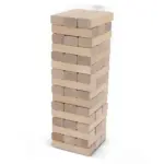Houten toren spel in katoenen etui — productfoto 4