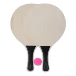 MDF strand tennis set met gezelsschapsspellen — productfoto 5