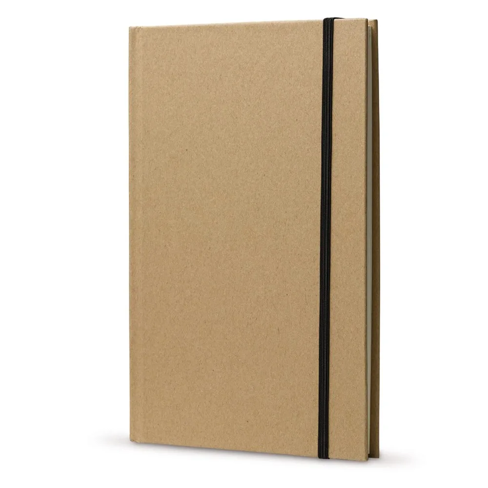 Notitieboek karton A5 bruin - Hidalgo Notitieboek karton A5, bruin