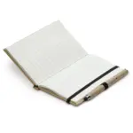 Notitieboek karton A6 + balpen stylus productfoto 2 - Hidalgo Notitieboek karton A6 + balpen stylus — productfoto 2