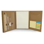 Drievoudige stationaire set van gerecycled papier — productfoto 5