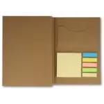 Drievoudige stationaire set van gerecycled papier productfoto 8 - Hidalgo Drievoudige stationaire set van gerecycled papier — productfoto 8