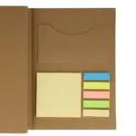 Drievoudige stationaire set van gerecycled papier productfoto 9 - Hidalgo Drievoudige stationaire set van gerecycled papier — productfoto 9