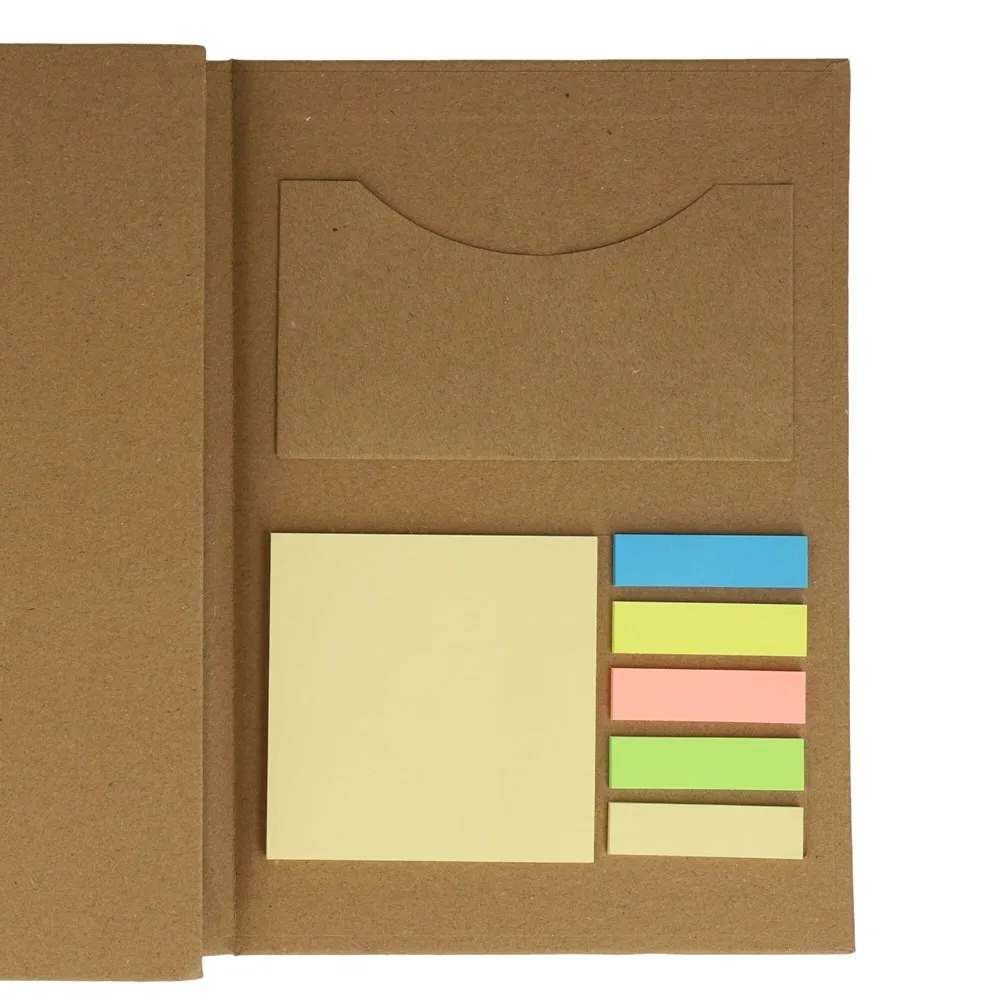 Drievoudige stationaire set van gerecycled papier productfoto 9 - Hidalgo Drievoudige stationaire set van gerecycled papier — productfoto 9