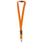 Polyester lanyard 20 mm met gesp en haak — productfoto 9
