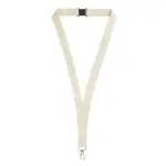 Lanyard organisch katoen, ecru