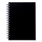 Notitieboek spiraal A5 zwart - Hidalgo Notitieboek spiraal A5, zwart