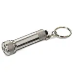 Sleutelhanger LED zilver - Hidalgo-werbeartikel Sleutelhanger LED, zilver