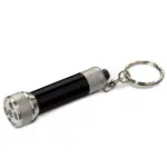 Sleutelhanger LED zwart - Hidalgo-werbeartikel Sleutelhanger LED, zwart